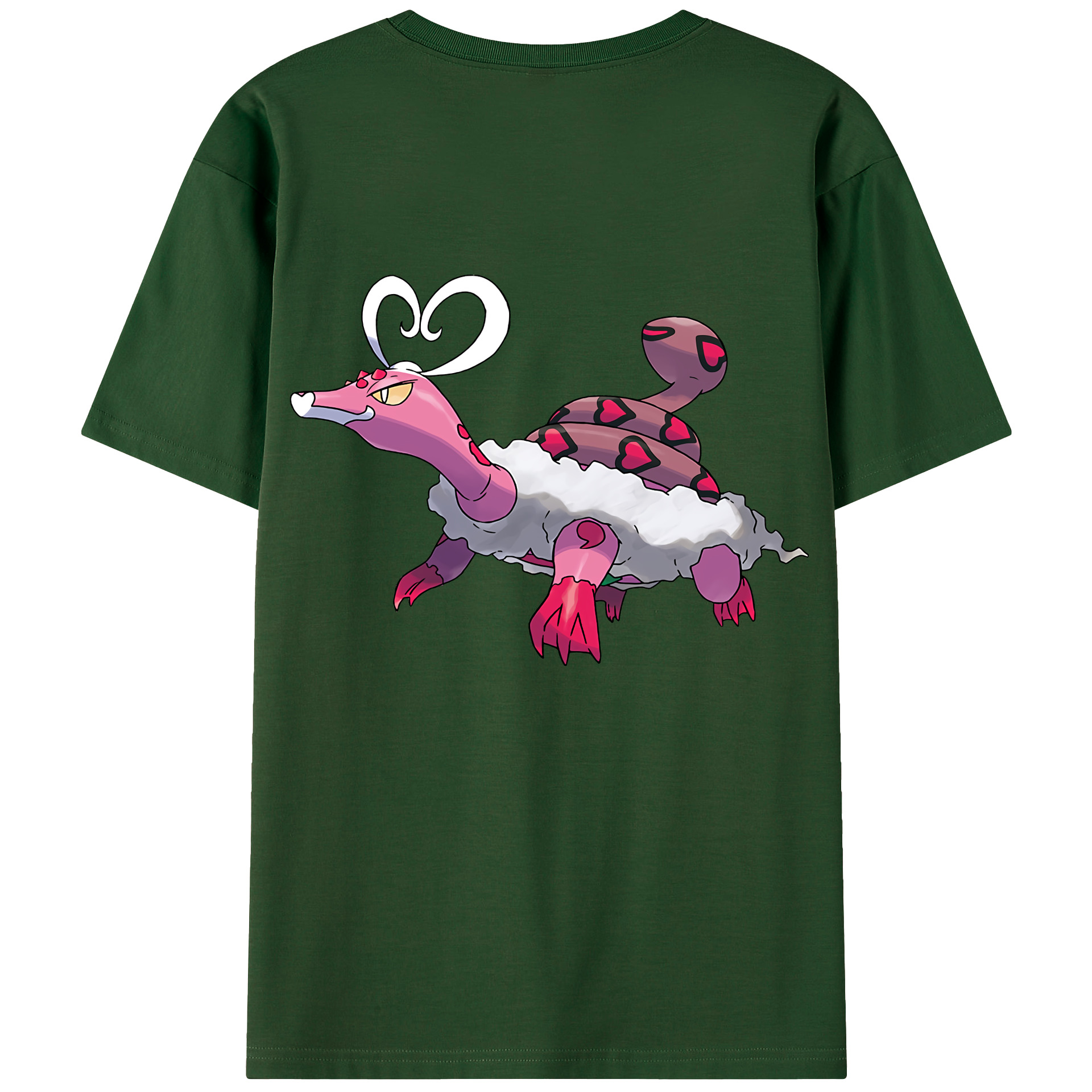 （画像用） ポケットモンスター Pokémon 綿100％半袖Tシャツ（背面プリント）